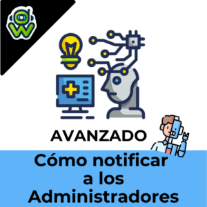 Notificaciones para los administradores