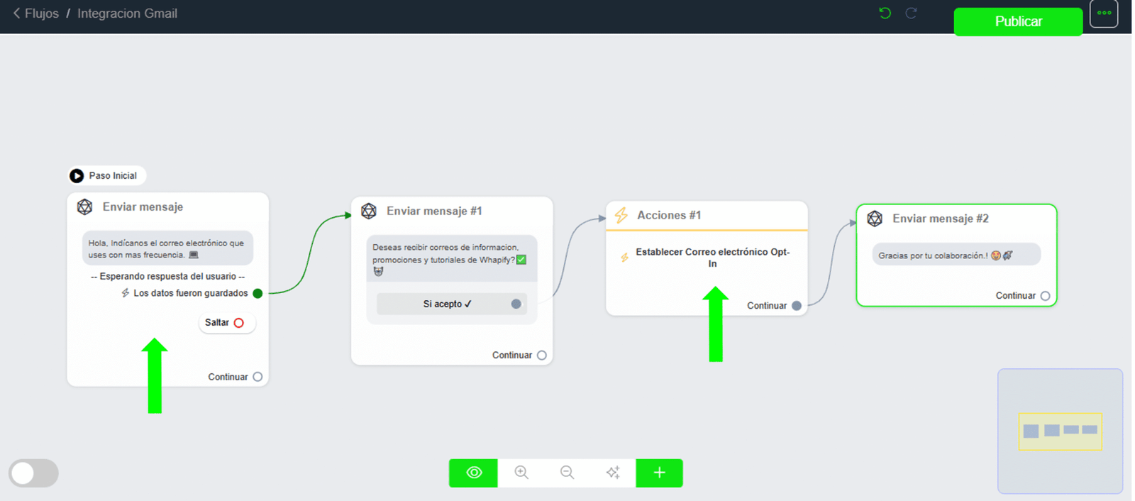 Recolectar dirección de correo electrónico y consentimiento