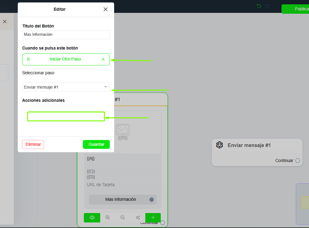 Acciones adicionales