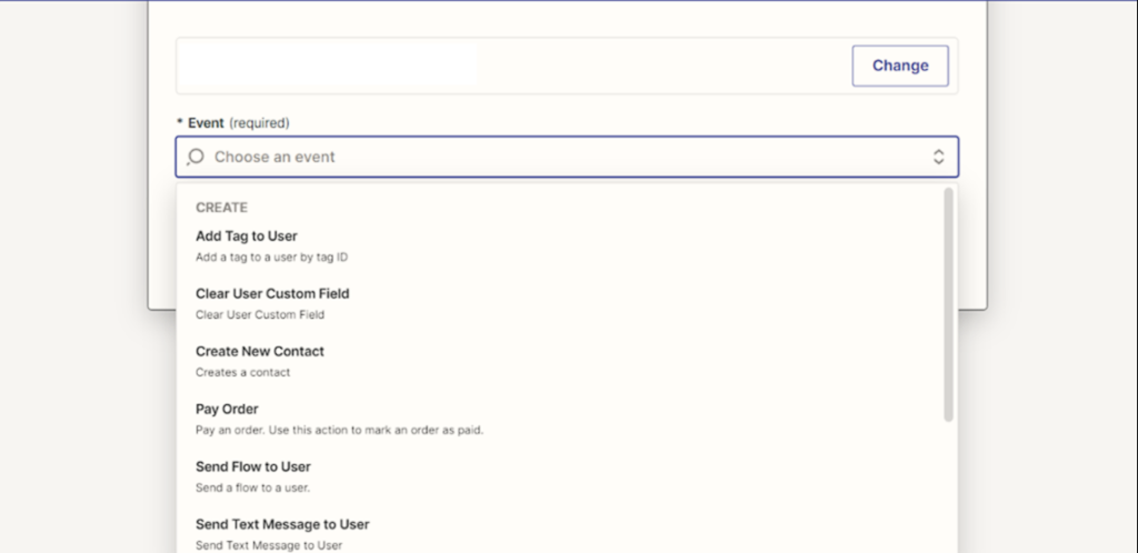 Acciones Zapier Whapify 1
