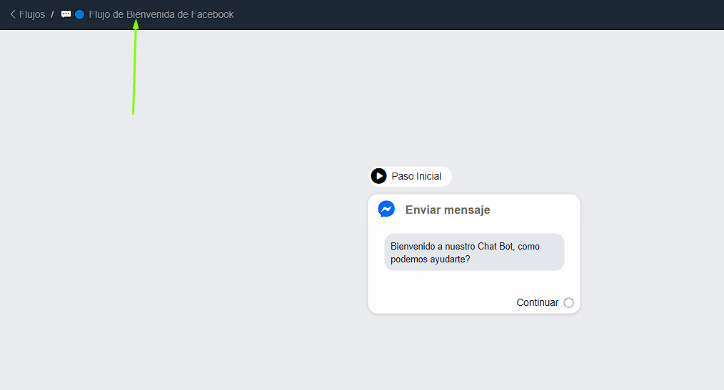 Flujo de bienvenida en Whapify