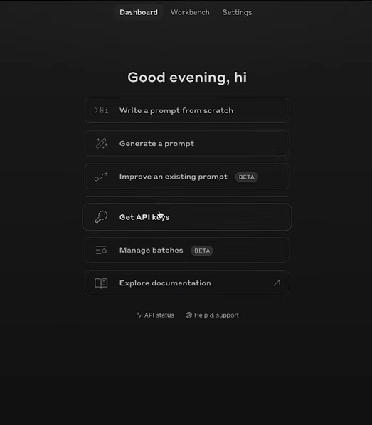 Obtener API Key de Claude