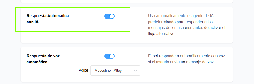 Desactivar respuestas automáticas Claude